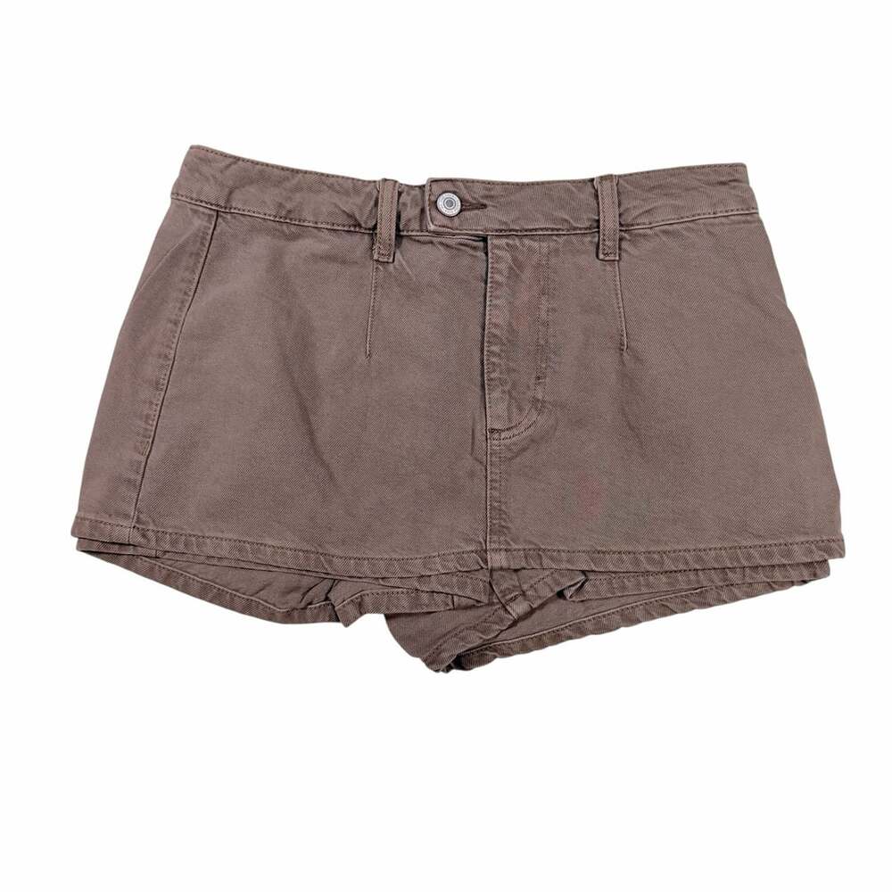 Free People Tan Denim Skort Sz 24